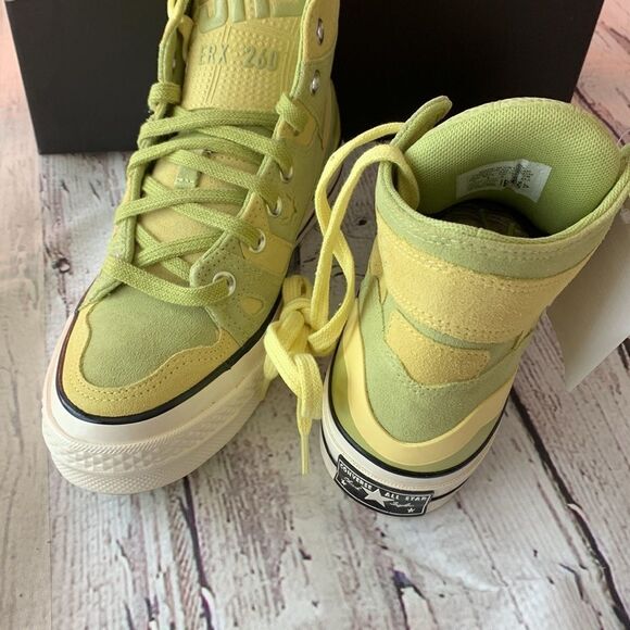 Converse HIGH TOP Unisex SHOE Earth Tone Suede Sneaker - Picture 15 of 16